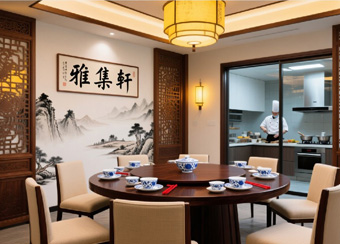 新中式餐厅设计案例